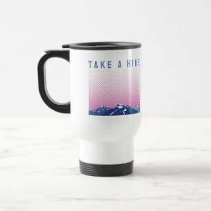 Caneca Térmica Faça um caminhada/Aventura ao ar livre