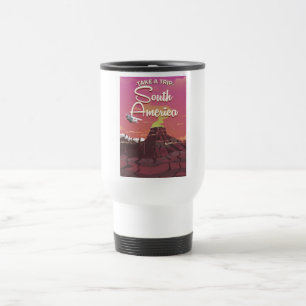 Caneca Térmica Faça uma viagem à América do Sul