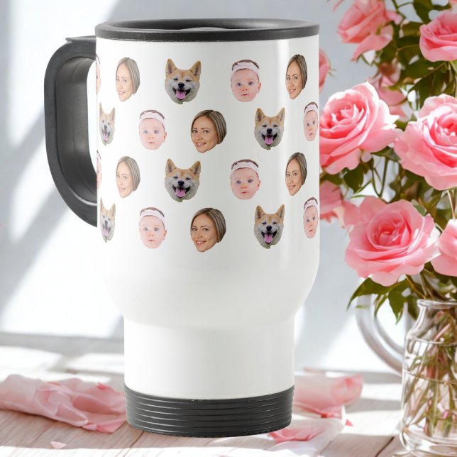 Caneca Térmica Face Personalizada, Foto Personalizada, Presente F (Criador carregado)