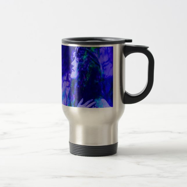 Caneca Térmica Fada Azul (Direita)