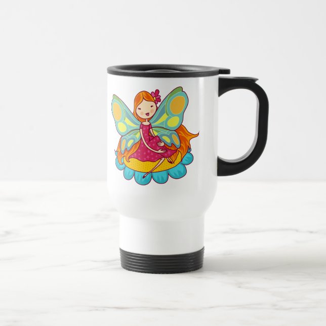 Caneca Térmica Fada do jardim (Direita)