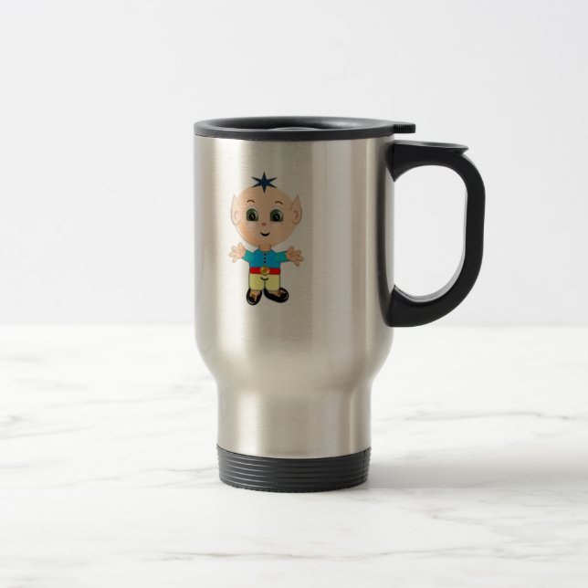 Caneca Térmica Fada mágico fofo (Direita)