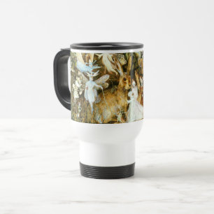Caneca Térmica Fadas e Coelho