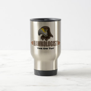 Caneca Térmica FALCÕES - Pássaros, Mascote de Equipe Esportiva Es