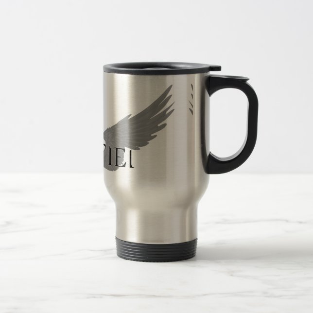 Caneca Térmica Falln Castiel com Asas Pretas (Direita)