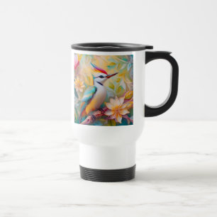 Caneca Térmica Fantasia de Pica-Pau Arco-Íris Juvenil