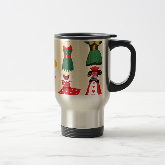 Caneca Térmica fantasias de halloween (Direita)