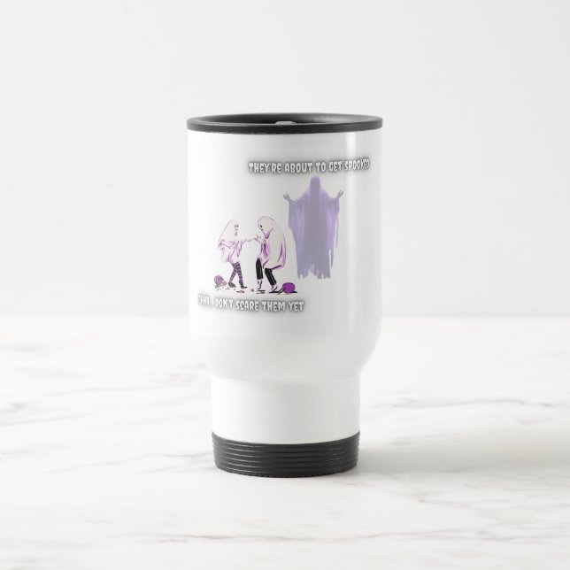 Caneca Térmica Fantasmas se Espantam Design (Centro)