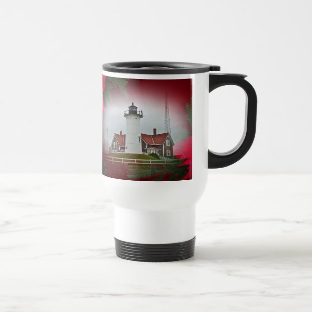 Caneca Térmica Farol Nobska Point de Natal (Direita)