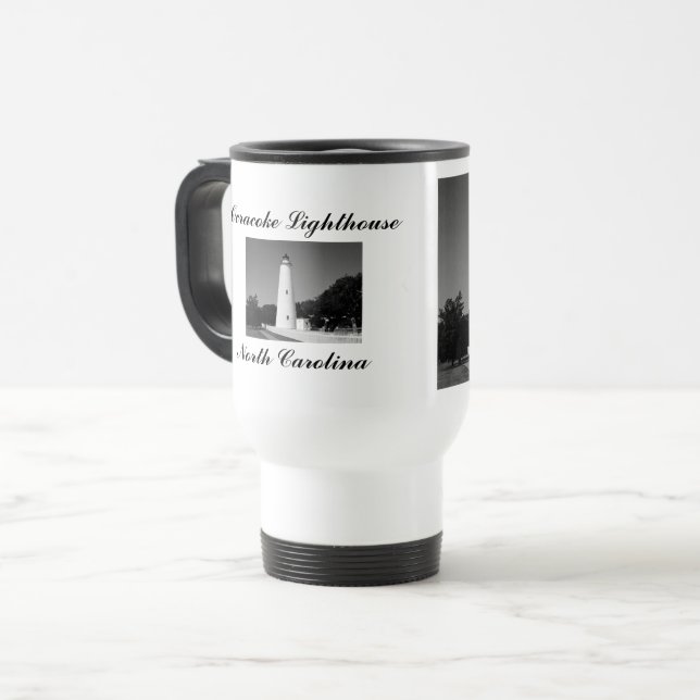 Caneca Térmica Farol Ocracoke (Frente Esquerda)