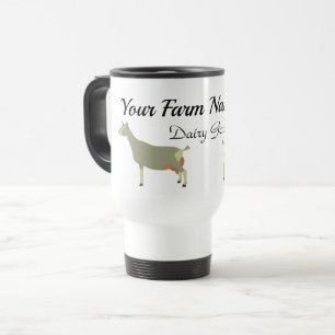 Caneca Térmica Fazenda de cabra leiteira personalizada de Toggenb