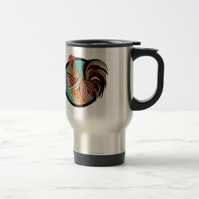 Caneca Térmica fazenda de galinha (Direita)