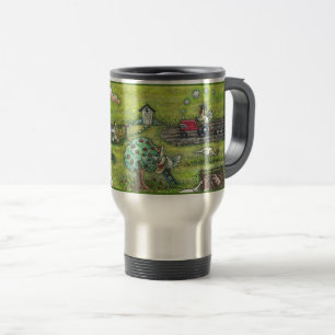 CANECA TÉRMICA FAZENDA TURQUIA AGRADECENDO A VIAGEM DE MUG