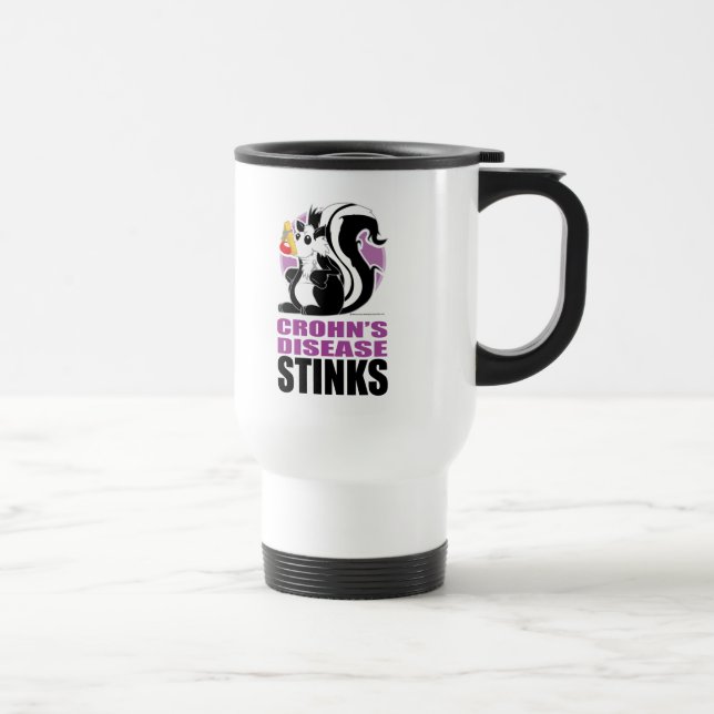 Caneca Térmica Fedores da doença de Crohn (Direita)