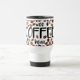 Caneca Térmica Feijão de café pequenino - viagem/copo da viagem