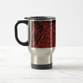 Caneca Térmica Feira de Cranberry