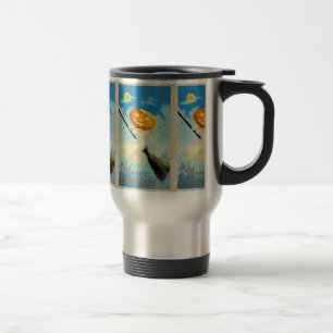 Caneca Térmica Feiticeira de abóbora de aboborinhas