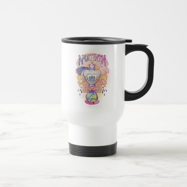 Caneca Térmica Feitiço Harry Potter | Frasco de Poção de Amor Amo (Direita)