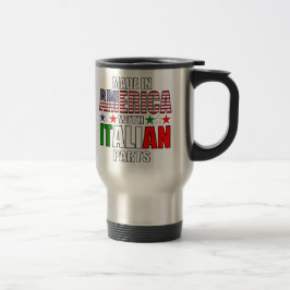 Caneca Térmica Feito na América com peças italianas