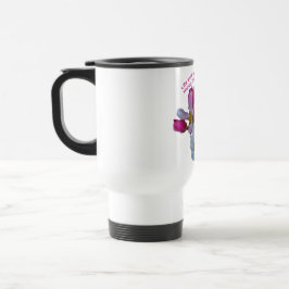 Caneca Térmica Feliz Aniversário à minha esposa