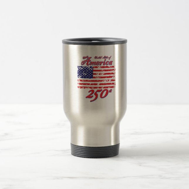 Caneca Térmica Feliz Aniversário América (Centro)