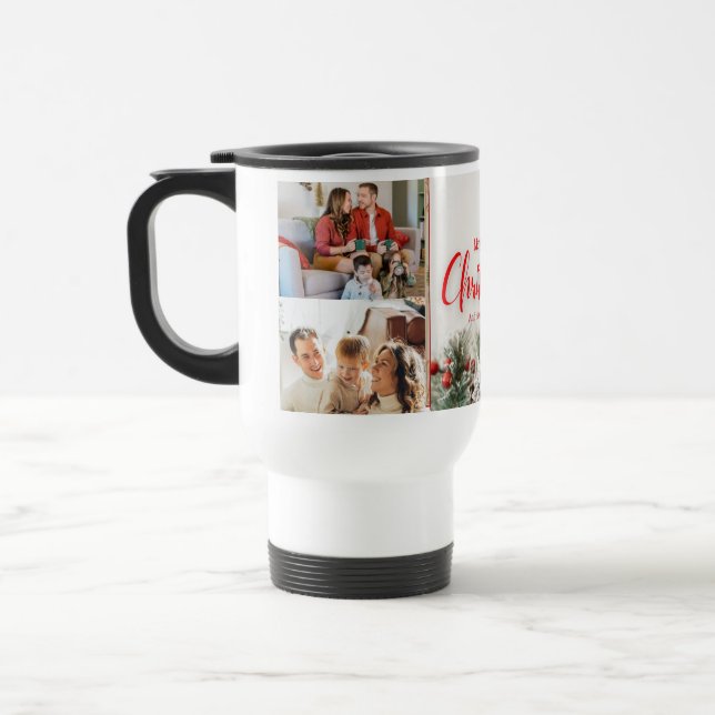 Caneca Térmica feliz ano novo Feliz de Natal 4 (Esquerda)