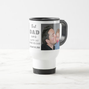 Caneca Térmica Feliz Dia de os pais 1rua 20XX - Melhor Pai já Fot