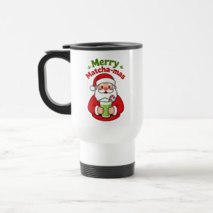 Caneca Térmica Feliz Matchamas Matcha Natal Santa