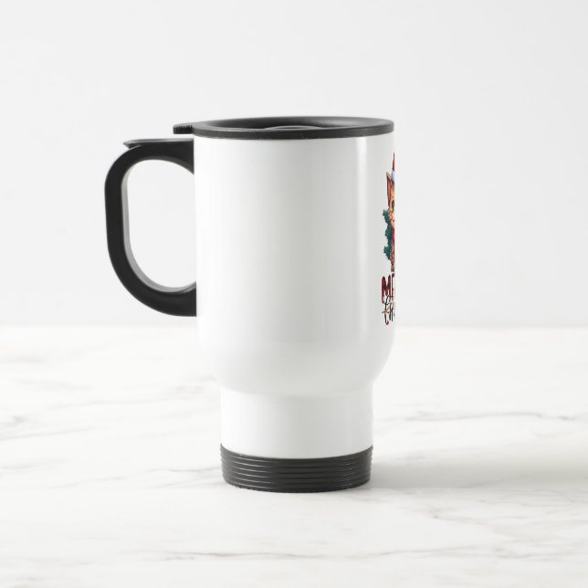 Caneca Térmica Feliz Natal (Esquerda)