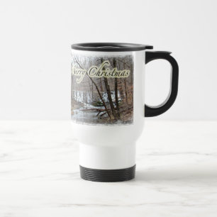 Caneca Térmica Feliz Natal - Barragem De Inverno Da Estrada De Ba