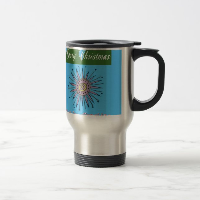 Caneca Térmica Feliz Natal Coleção Sunshine (Direita)