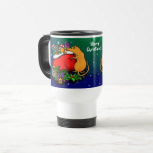 Caneca Térmica Feliz Natal com Rat Prince