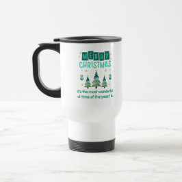 Caneca Térmica Feliz Natal - Hora Maravilhosa do Ano