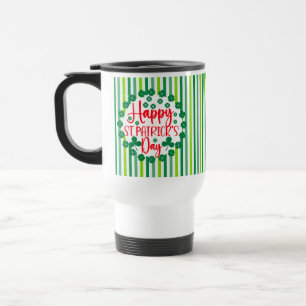 Caneca Térmica Feliz Rua do Círculo do Dia de Patrick Design-6350