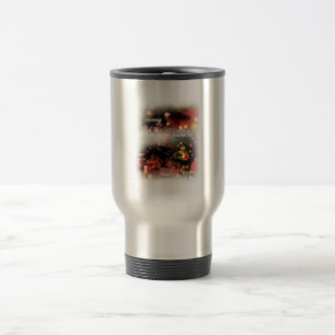 Caneca Térmica Feliz Tumbler de Natal