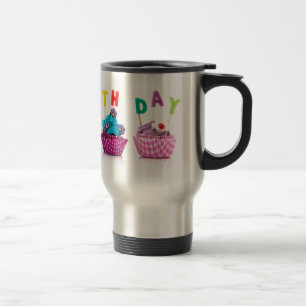 Caneca Térmica Felizes Cupcakes de aniversário