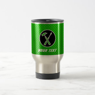 Caneca Térmica Ferramentas verdes do carpinteiro