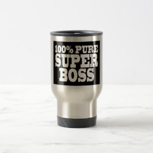 Caneca Térmica Festas de aniversário dos chefes: Chefe super pur