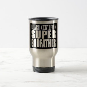 Caneca Térmica Festas de Batismo: Super padrinho certificado Cons