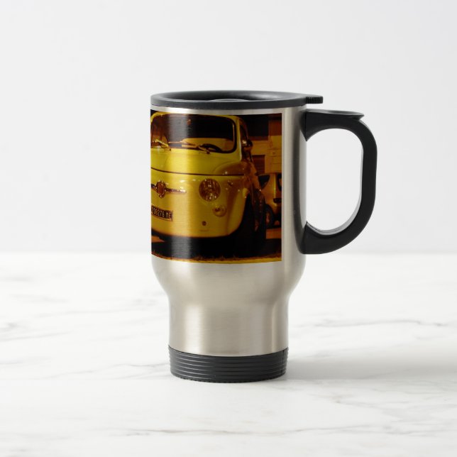 Caneca Térmica Fiat 500 Abarth. (Direita)