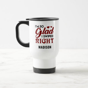 Caneca Térmica Fico feliz por ter limpado o Namorados direito