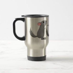 Caneca Térmica Figura de desenho animado da cinza chinesa