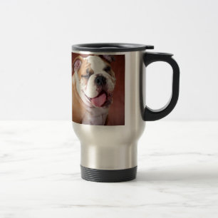 Caneca Térmica Filhote de cachorro inglês do buldogue