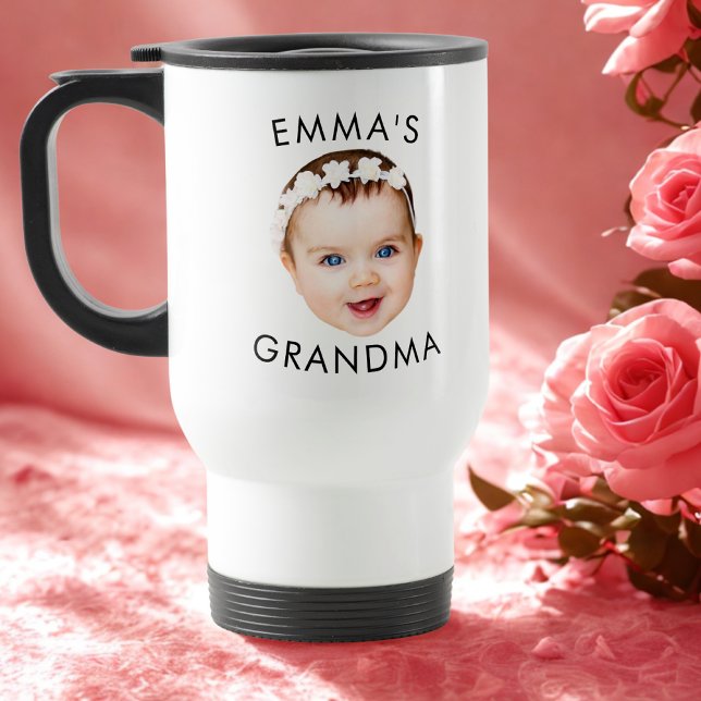Caneca Térmica Filhote personalizado Mug Mãe Avó Avô Aniversário (Criador carregado)