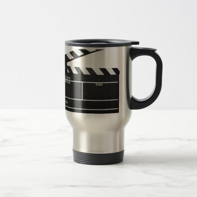 Caneca Térmica Filme da válvula da ardósia do filme da ripa (Direita)