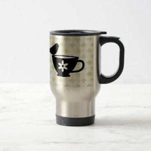 Caneca Térmica Finch na teacup Silhouette