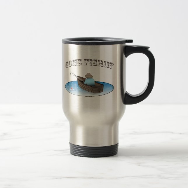 Caneca Térmica Fishin ido (Direita)