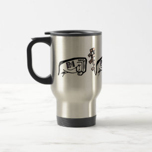 Caneca Térmica Fist of Faith Modern Edgy Black Drake