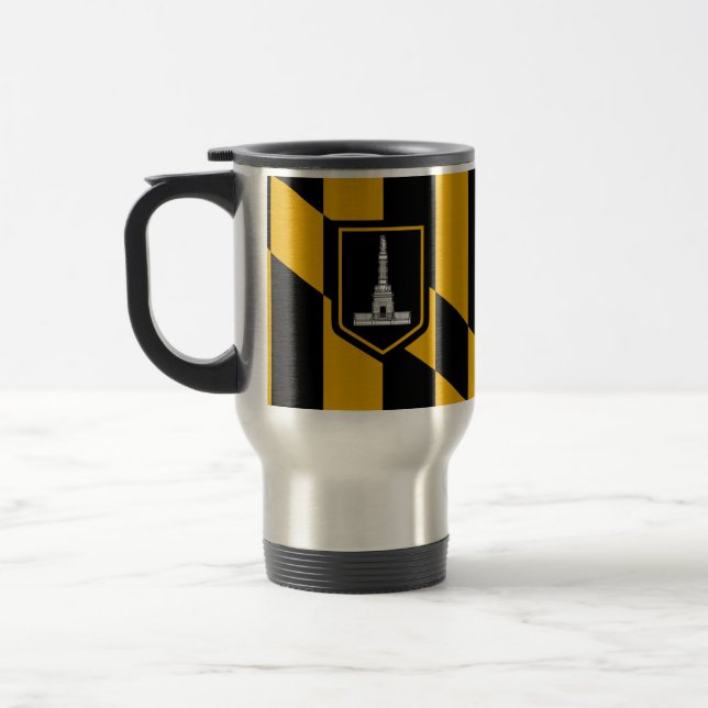 Caneca Térmica Flag of Baltimore Travel Mug (Esquerda)