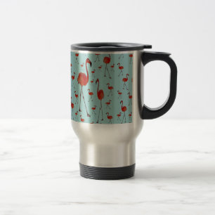 Caneca Térmica Flamingos de passeio